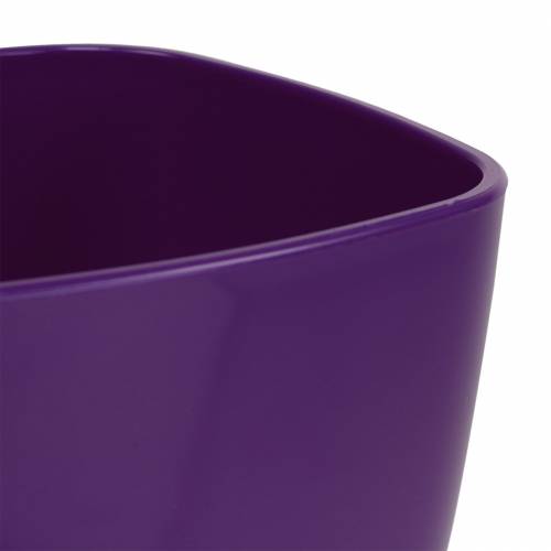 Orkidépotte, blank, Ø12,5 cm, violet | Floristik24.dk