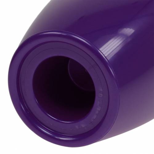 Orkidépotte, blank, Ø12,5 cm, violet | Floristik24.dk