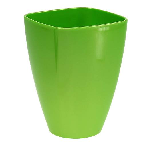 Floristik24 Orkidépotte skinnende Ø12,5cm lime 1 stk