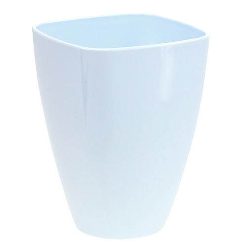 Floristik24 Orkidépotte skinnende Ø12,5cm hvid 1 stk