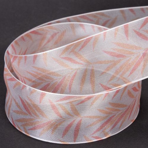 Artikel Organzabånd, chiffonbånd, jungleorange, 40 mm, 15 m
