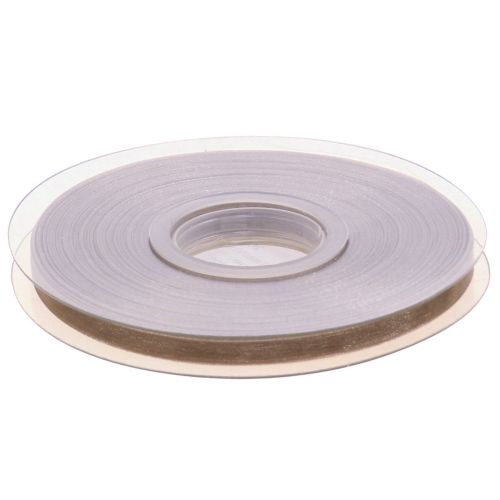Artikel Organza bånd gavebånd beige bånd vævet kant taupe 6mm 50m