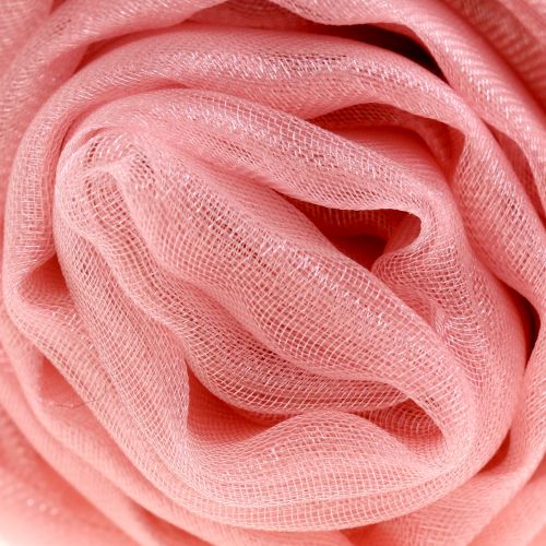 Floristik24 Organza dekorativt stof lyserødt 150 cm x 300 cm