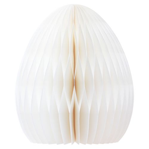 Floristik24 Påskedekoration papir honeycomb æg til at placere honeycomb creme H30cm