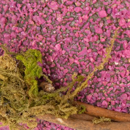 Artikel Dekorativ skål med påskeæg til forårs- eller påskeborddekoration, 9 cm, 4 stk.