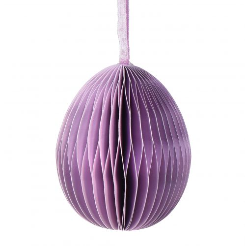 Artikel Honeycomb Æg til Ophæng Papir Dekoration Påskeæg Farverige 6cm 6 Stk