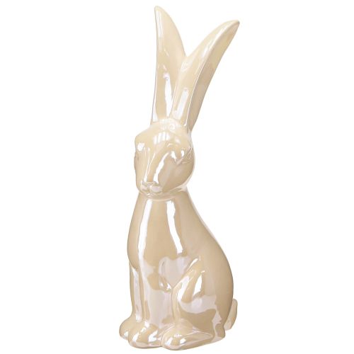 Floristik24 Påskehare Keramik i Beige Keramik Kanin Stor H49,5cm
