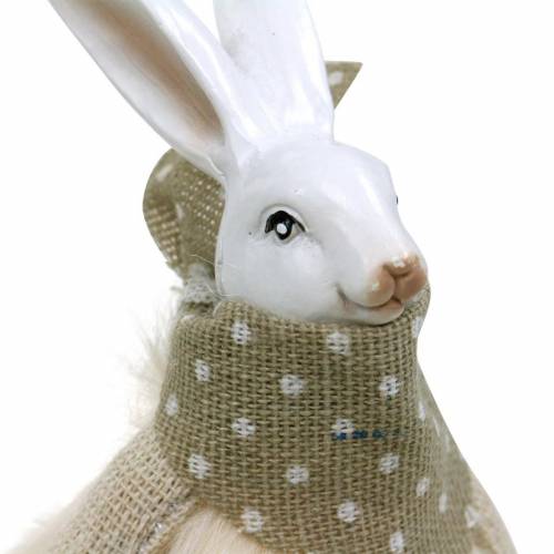 Floristik24 Påskehare kantsæde bunny 20cm figur påske påske dekoration 4stk