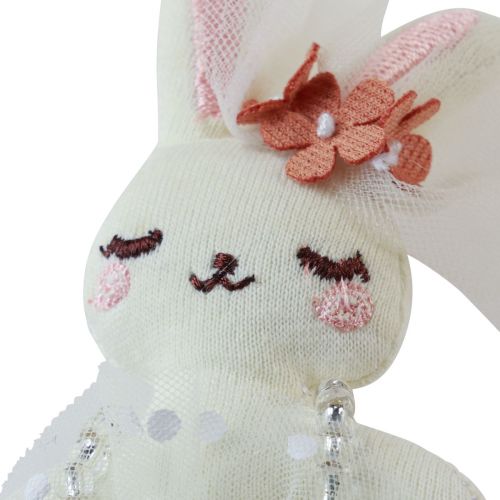Artikel Påskehare dekoration bunny pige plys 12cm 5 stk