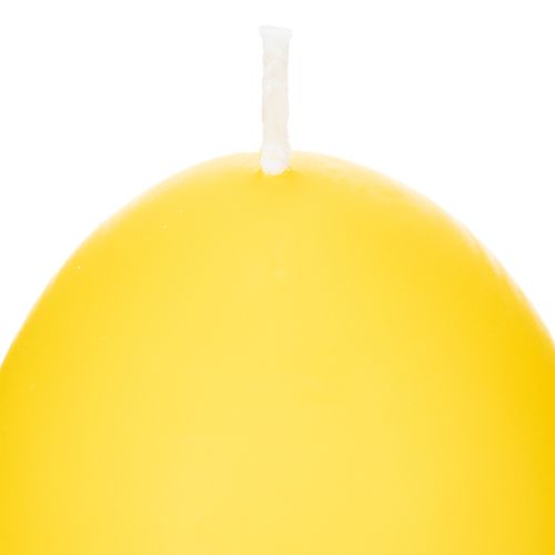 Artikel Påskeæglys til påskedekoration i stuen, attraktivt og perfekt til påske, 9 cm, 20 timer, 6 stk.