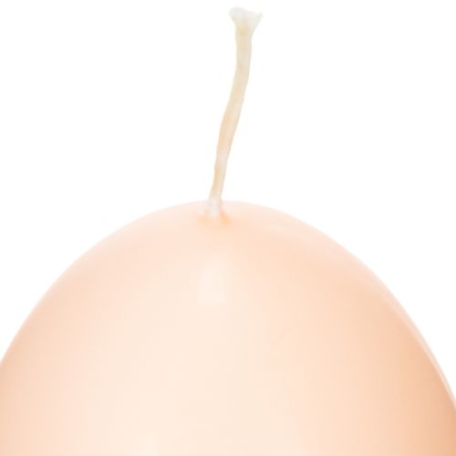 Artikel Påskelys, æggeformede, æggeformede påskelys, ferskendesign, Ø6 cm, H9 cm, 6 stk.