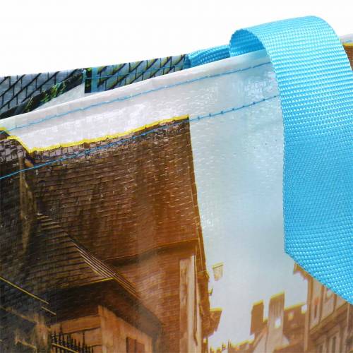 Indkøbspose med håndtag Bretagne plastik 45 × 14 × 30 cm shopper
