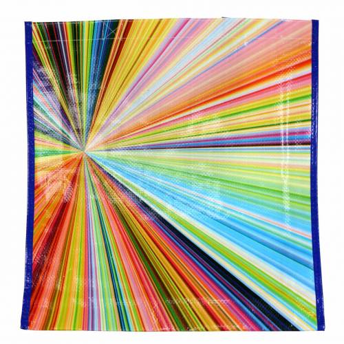 Floristik24 Indkøbspose med hanke Mikado plast 37×10×40cm