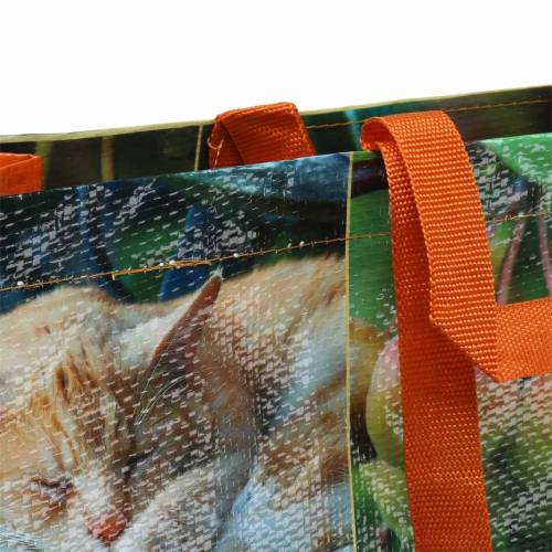 Floristik24 Indkøbspose med håndtag picnic plastik 45×20×44cm