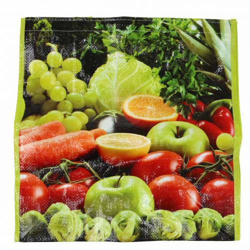 Floristik24 Indkøbspose med hanke Vitale plastik 38 × 20 × 39cm