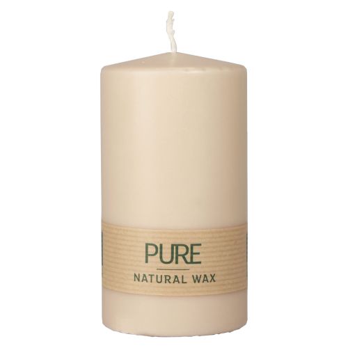 PURE søjlelys Beige Wenzellys 130/70mm