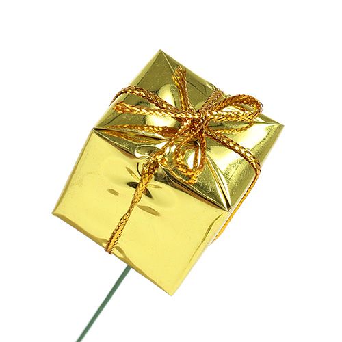 Floristik24 Pakke 2,5 cm på wire guld 60stk