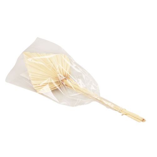 Floristik24 Palmespyd palmeblade naturlig dekoration bleget 12,5×38cm 4 stk