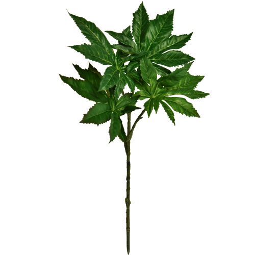 Artikel Papaya blade kunstig deco gren kunstig plante grøn 40cm