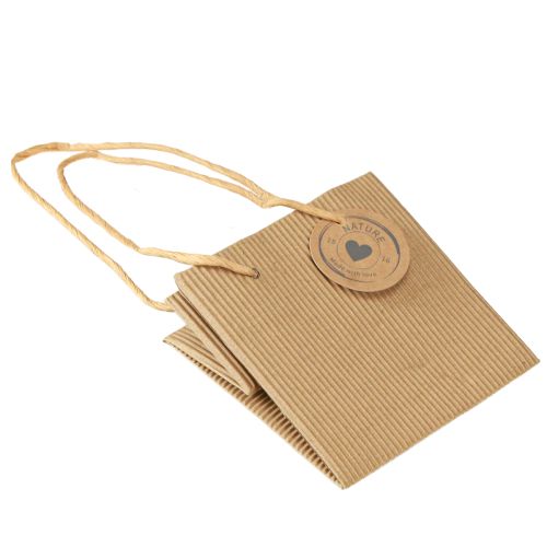 Artikel Papir urtepotte plantepose folie natur 10,5cm 10 stk