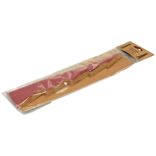 Artikel Papir juletræ lille bordeaux H30cm