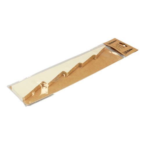 Artikel Papir Juletræ Lille Cremeguld H30cm