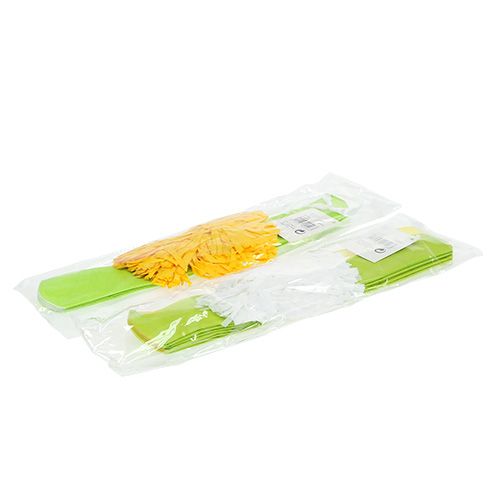 Floristik24 Papirblomst 28cm til hængende sort. 2stk
