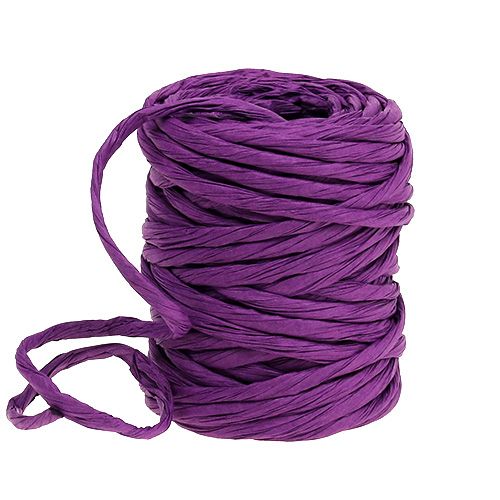 Floristik24 Papirsnor 6mm 23m fuchsia