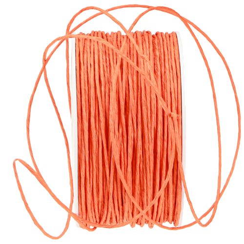 Artikel Papirsnor trådviklet Ø2mm 100m Orange