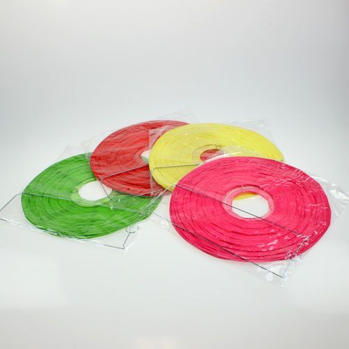 Floristik24 Papirlygter assorterede farver Ø30cm 4 stk