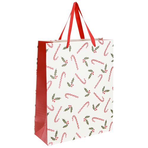 Artikel Papirpose gavepose slikstokke 26×10×32cm 2stk