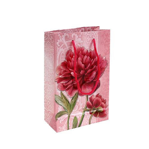 Floristik24 Papirpose dahlia 12cm x19cm pink