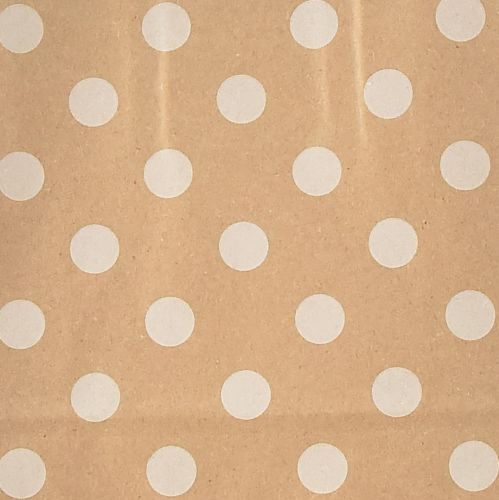 Artikel Gaveposer papirbæreposer prikker 18×22cm 50 stk