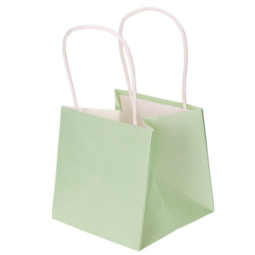 Artikel Gavepose med blomsterdesign, lille gavepose til særlige lejligheder, 12 cm, 12 stk.