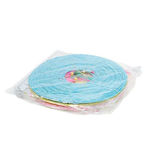 Floristik24 Papir lanterne farverig sort. Ø25cm 4 stk