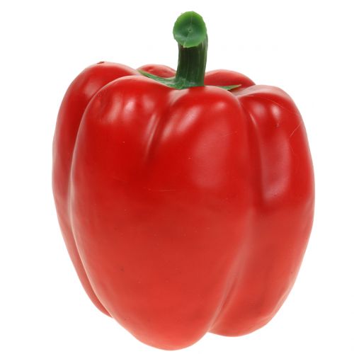 Paprika kunstrød 8cm 4stk