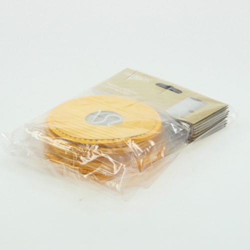 Floristik24 Tog Lanterne Gul Ø10cm H13cm 8stk