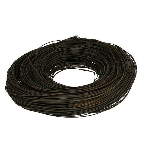 Floristik24 Flettet stok brun Ø1,3mm 250g