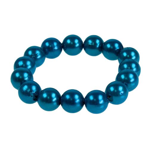 Floristik24 Pynteperler Ø8mm blå 250 stk