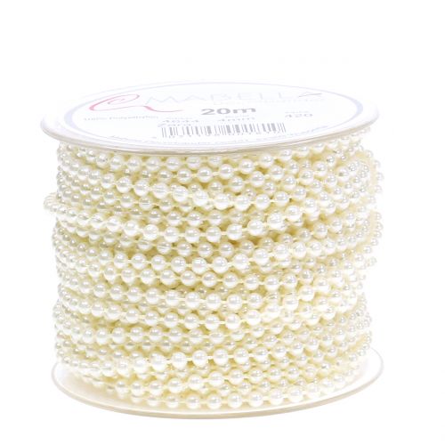 Artikel Perlesnor creme 4mm 20m
