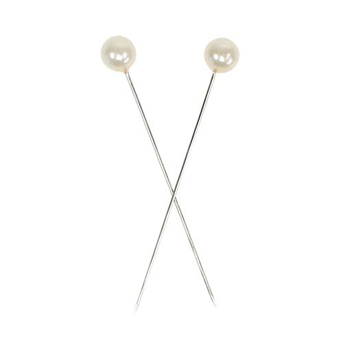 Artikel Perlehovedstifter champagne Ø8mm L65mm 55 stk