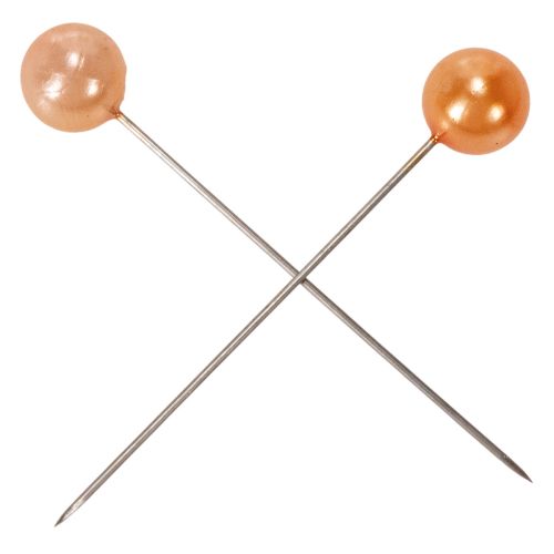 Perlestifter orange Ø10mm 60mm | Floristik24.dk