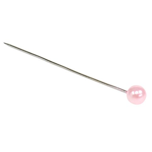 Artikel Perlehoved nåle pink Ø4mm 4cm 150 stk