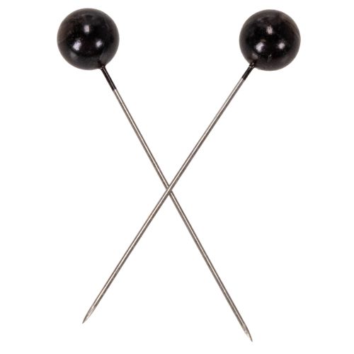 Perlestifter sort Ø10mm 60mm | Floristik24.dk