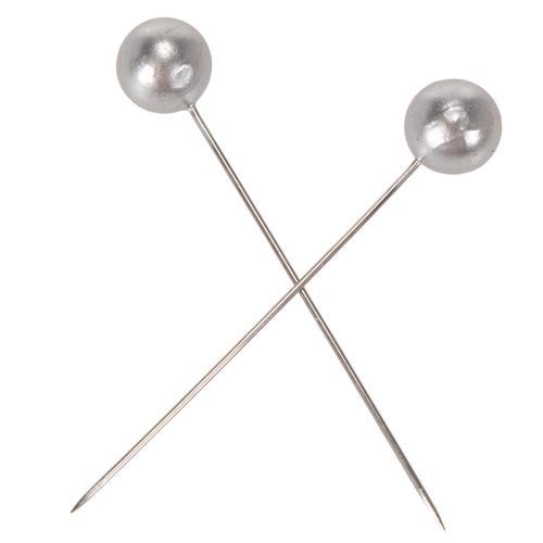 Perlestifter sølv Ø10mm 60mm | Floristik24.dk