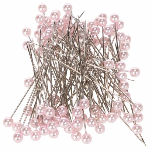 Pearl Head Pins Ø6mm 65mm Pink købe | Floristik24.dk