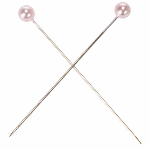 Pearl Head Pins Ø6mm 65mm Pink | Floristik24.dk