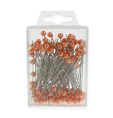 Artikel Perlehoved nåle Ø6mm 65mm orange