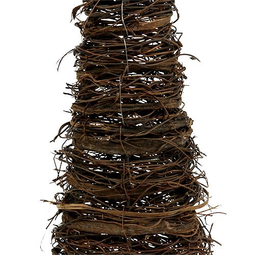 Floristik24 Plantekogler natursæt på 3 40x10/60x15/80x20cm