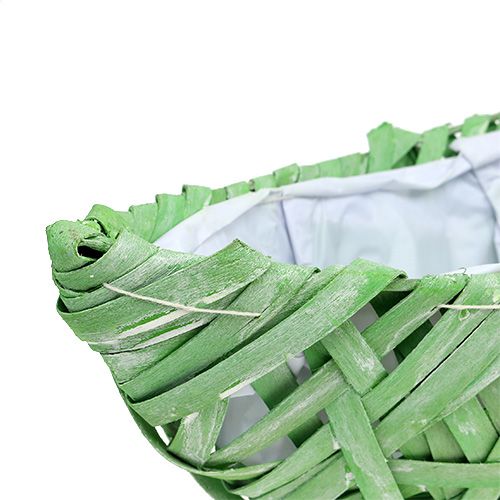 Floristik24 Plantebåd grøn 37cm x 13cm H13.5cm